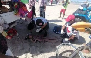 Ambulante aplasta a niña de 6 años en Playa Miramar